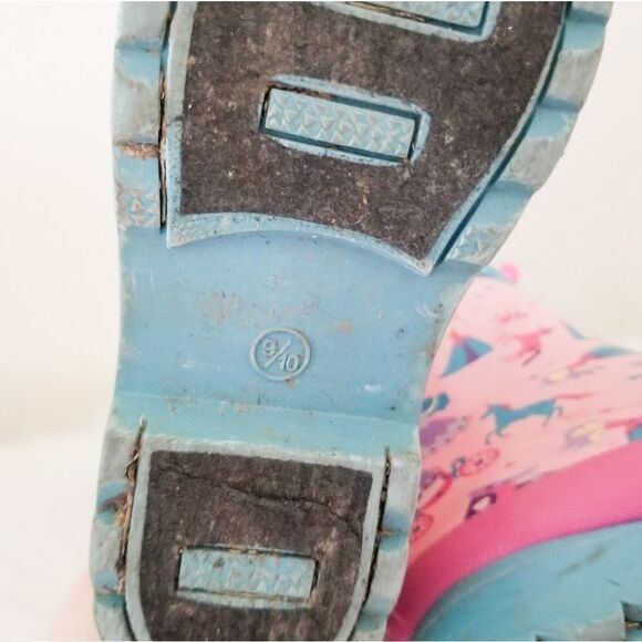 Lilly and Dan lined rain boot size 9/10 - Picture 3 of 4